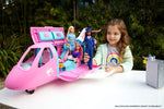 Barbie Dreamplane Airplane Toys Playset with 15+ Accessories Including Puppy, Snack Cart, Reclining Seats and More