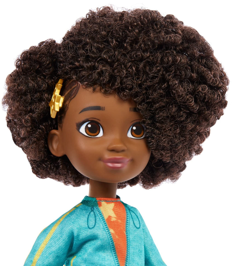 Karma’s World Doll with Microphone Accessory, Karma Grant 8.7-inch Doll