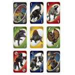 UNO Jurassic World Dominion Card Game with Themed Deck & Special Rule