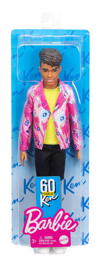 Barbie Ken 60th Anniversary Doll #3 in Throwback Rocker Look