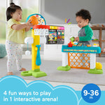 Fisher-Price Laugh & Learn Sports Baby Activity Center, Basketball Soccer and Baseball Toys