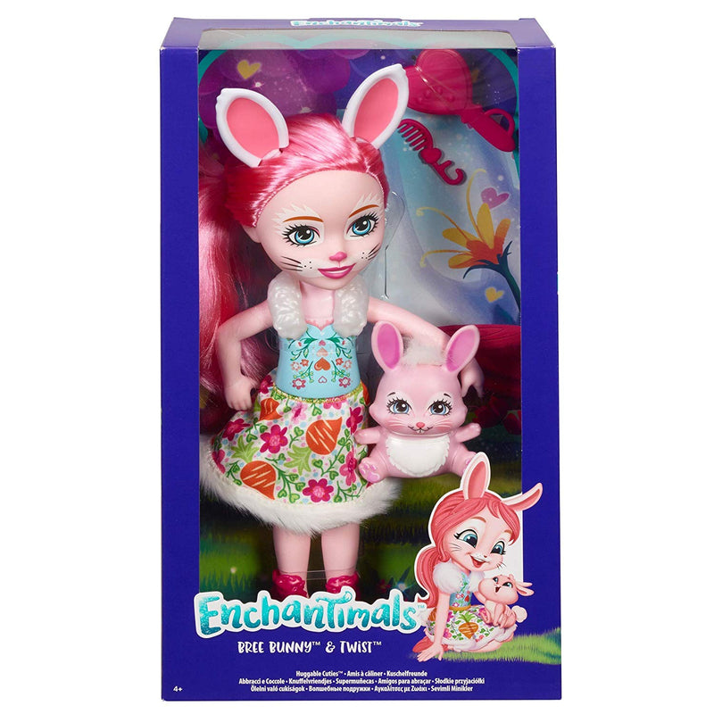 Enchantimals Enchantimals Bree Bunny and Twist Doll Classic Collectible Figures