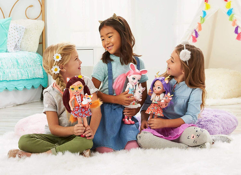 Enchantimals Enchantimals Bree Bunny and Twist Doll Classic Collectible Figures
