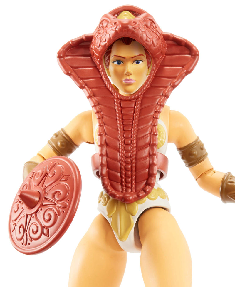 Masters of the Universe Origins Teela 5.5-in Action Figure, Battle Figure for Storytelling Play and Display