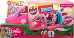 Barbie Dreamplane Airplane Toys Playset with 15+ Accessories Including Puppy, Snack Cart, Reclining Seats and More