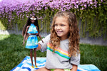 Barbie Loves The Ocean Beach-Themed Doll (11.5-inch Brunette), Made from Recycled Plastics
