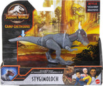 Jurassic World Camp Cretaceous Stygimoloch Stiggy Savage Strike Dinosaur Figure, Smaller Size, Attack Move Iconic to Species, Movable Arms & Legs, Ages 4 Years Old & Up