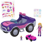 Polly Pocket Secret Utility Vehicle Equipped with Secret Surprises