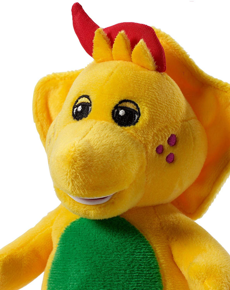 Barney Buddies BJ Yellow & Green Plush Dinosaur Figure