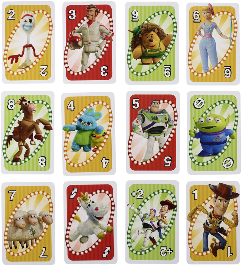 UNO Featuring Disney Pixar Toy Story 4 -Kids and Family Card Game