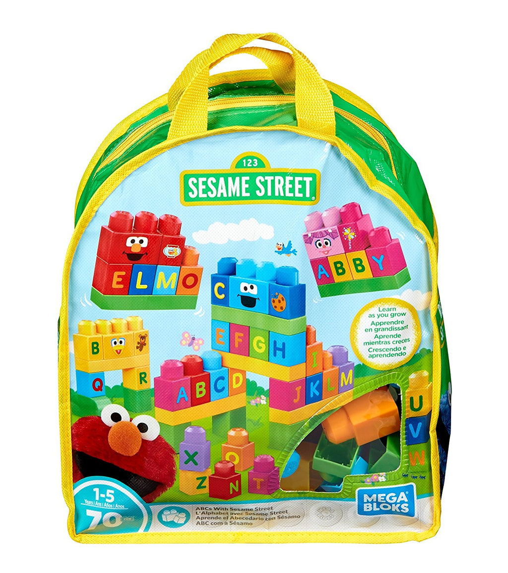 Mega Bloks Lets Build Sesame Street Buildable Playset – Square Imports