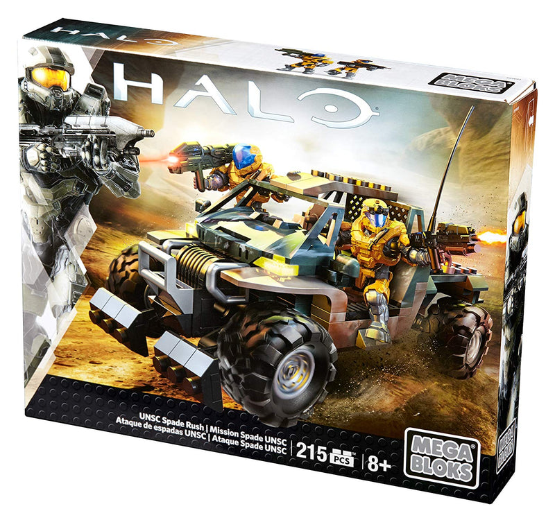 Halo Wars 2 UNSC Spade Rush Set Mega Bloks Square Imports