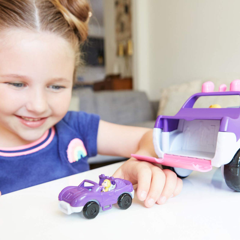 Polly Pocket Secret Utility Vehicle Equipped with Secret Surprises