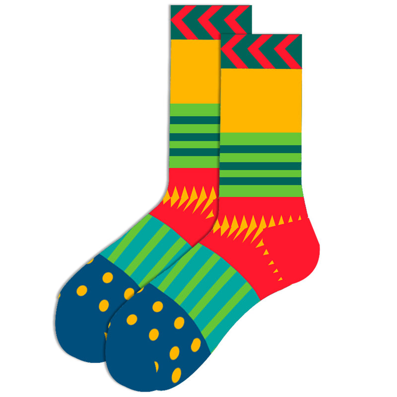 Fun Print Christmas Holiday Socks