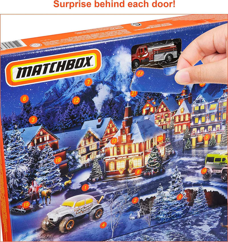 Matchbox Advent Calendar with 24 Surprises