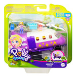 Polly Pocket Pollyville Airplane With Micro Doll and Accessories