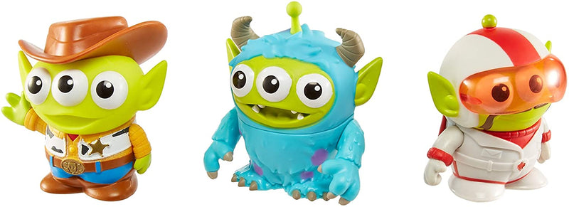 Pixar Alien Remix 3 Pack Duke Caboom Sulley And Woody