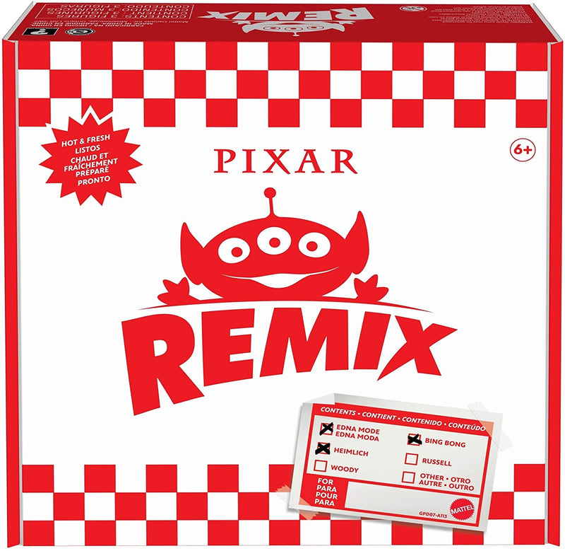 Pixar Alien Remix Bing Bong, Edna Mode & Heimlich 3-Pack Toys For Collectors