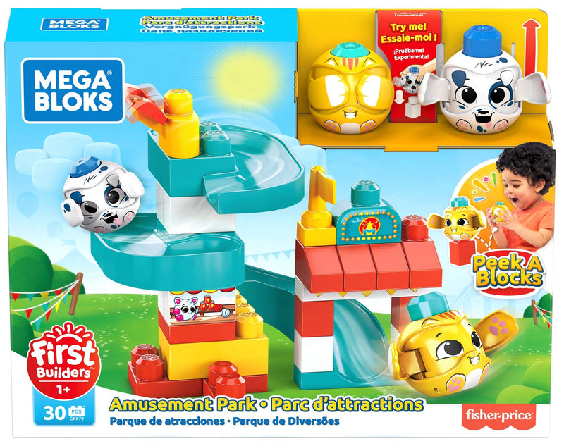 Mega Bloks Peek a Blocks Amusement Park