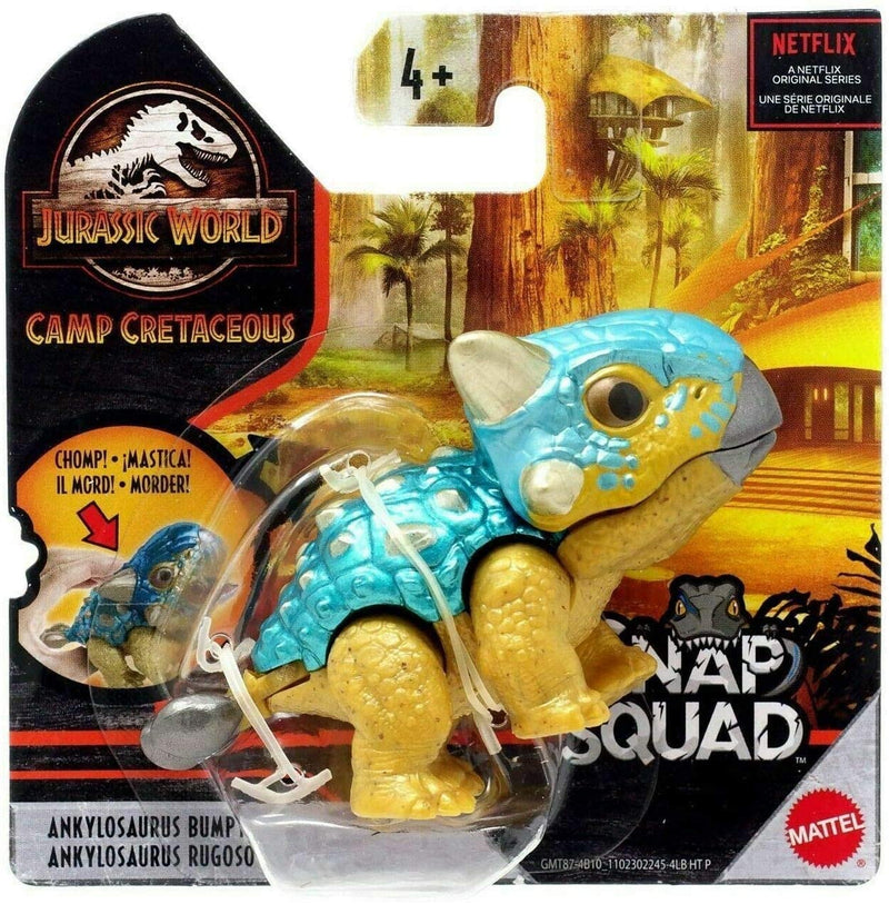 Bumpy Figure Jurassic World Camp Cretaceous Snap Squad Ankylosaurus Bumpy Figure ...