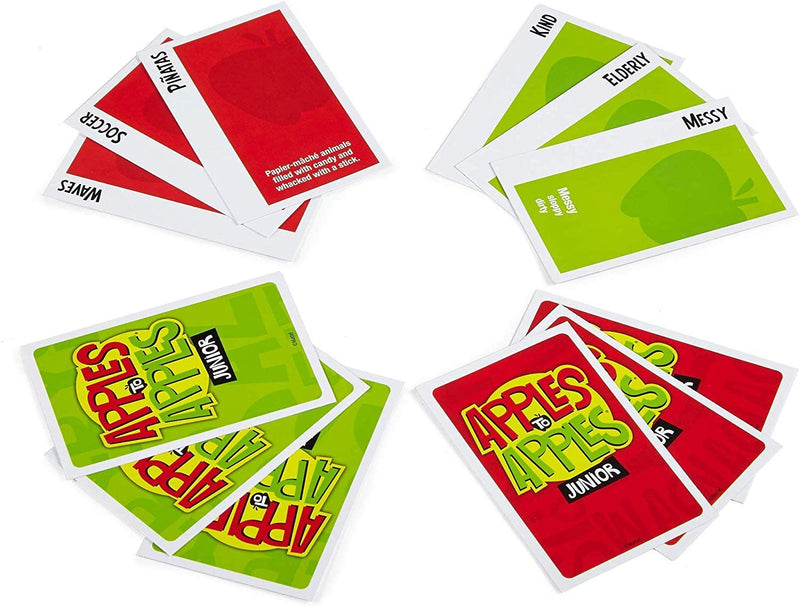 Apples to Apples Junior The Game of Crazy Comparisons