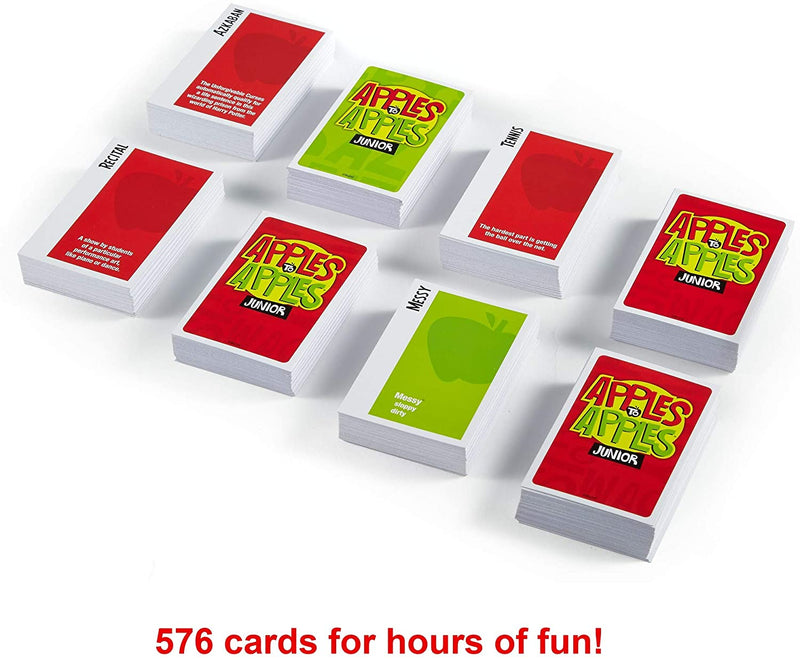 Apples to Apples Junior The Game of Crazy Comparisons