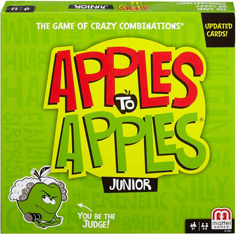 Apples to Apples Junior The Game of Crazy Comparisons
