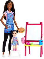 Barbie Art Teacher Playset with Brunette Doll