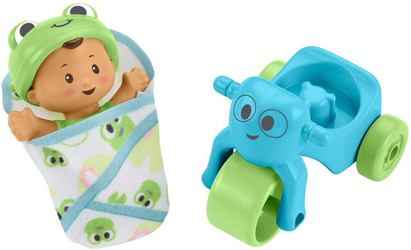 Fisher-Price Little People Bundle 'n Play Baby Figure and Gear Set