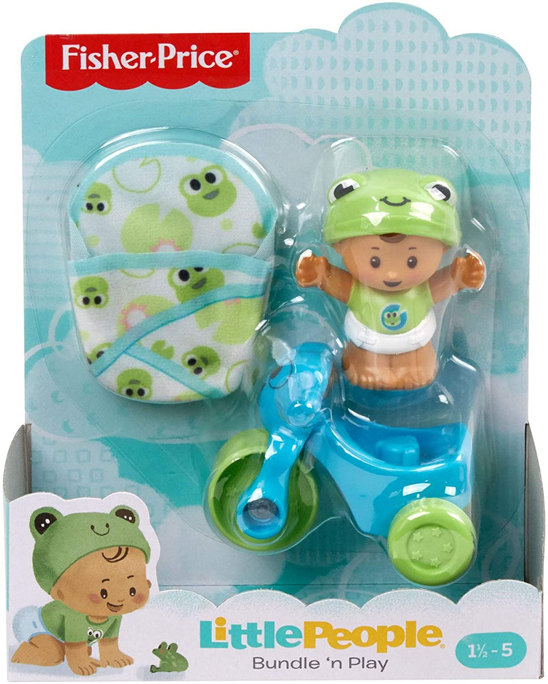 Fisher-Price Little People Bundle 'n Play Baby Figure and Gear Set