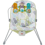 Baby Bouncer with Removable Toy Bar, Green