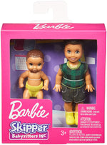 Barbie Skipper Babysitters Inc. Dolls, 2 Pack of Sibling Dolls