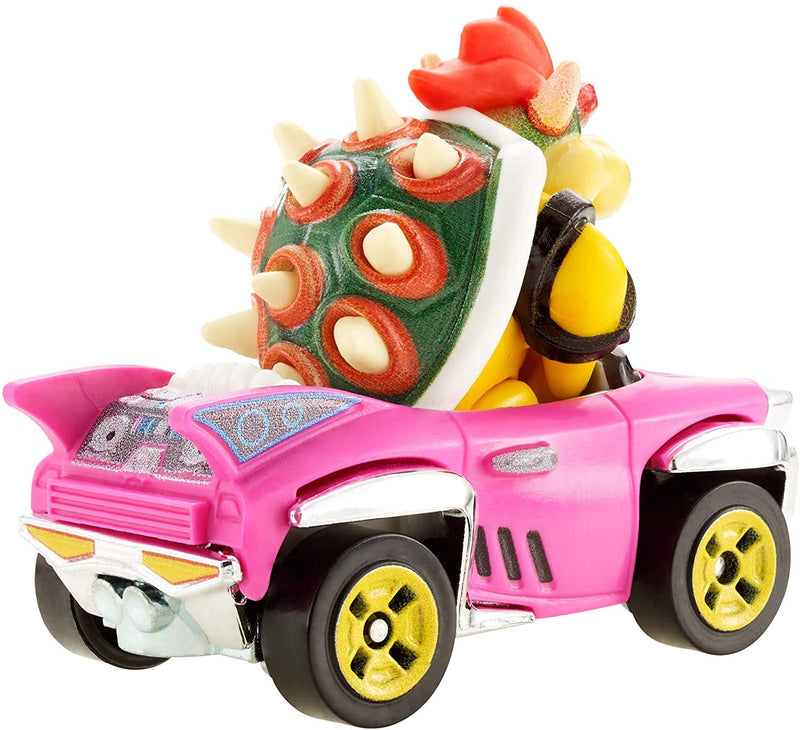 Hot Wheels Mario Kart Die Cast Bowser with Badwagon Vehicle – Square Imports