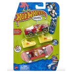 Baja Truck Hot Wheels Skate Fingerboard, Shoes and Diecast Vehicle