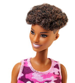 Barbie Fashionistas Doll with Short Curly Brunette Hair