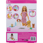 Barbie Doggy Daycare Doll, Blonde, and Pets Playset