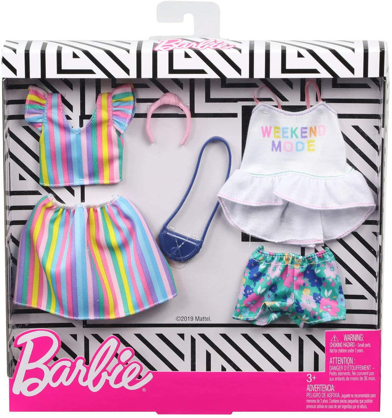 Barbie Clothes 2 Outfits and 2 Accessories for Barbie Doll – Square Imports