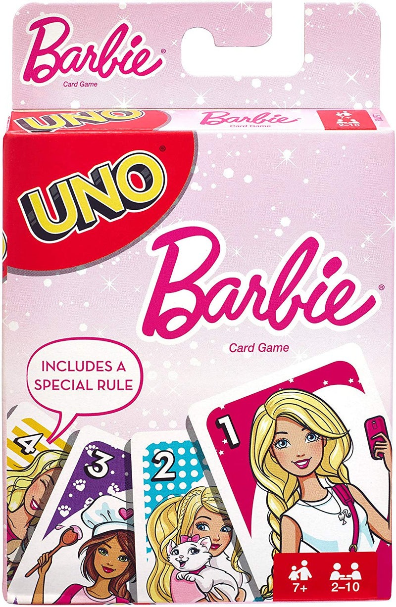 UNO Barbie Card Game