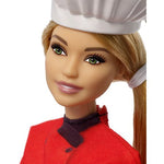 Barbie Careers Chef Doll, Petite with Blonde Hair & Frying Pan