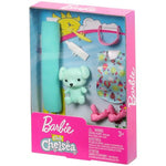 Barbie Club Chelsea Bedtime Accessories Set with Teddy Bear