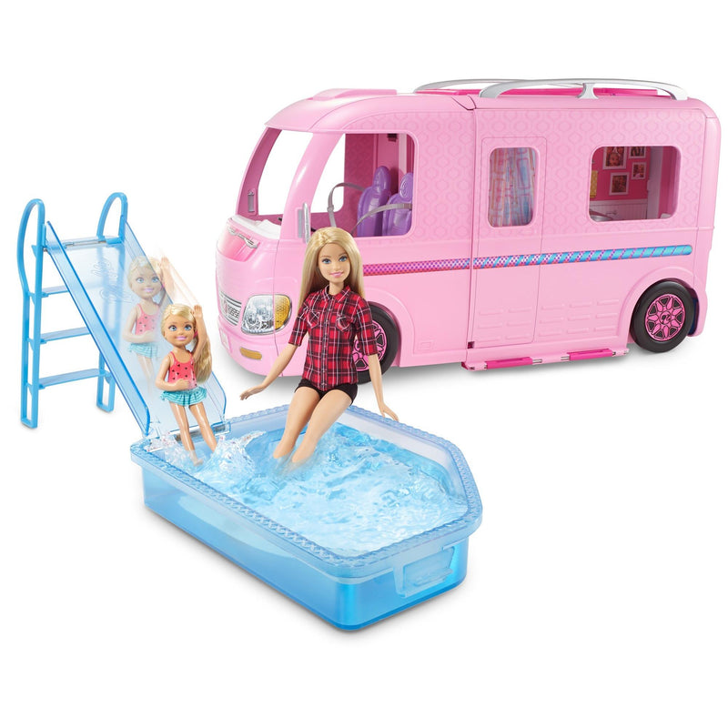 Barbie dream camper adventure camping playset sales