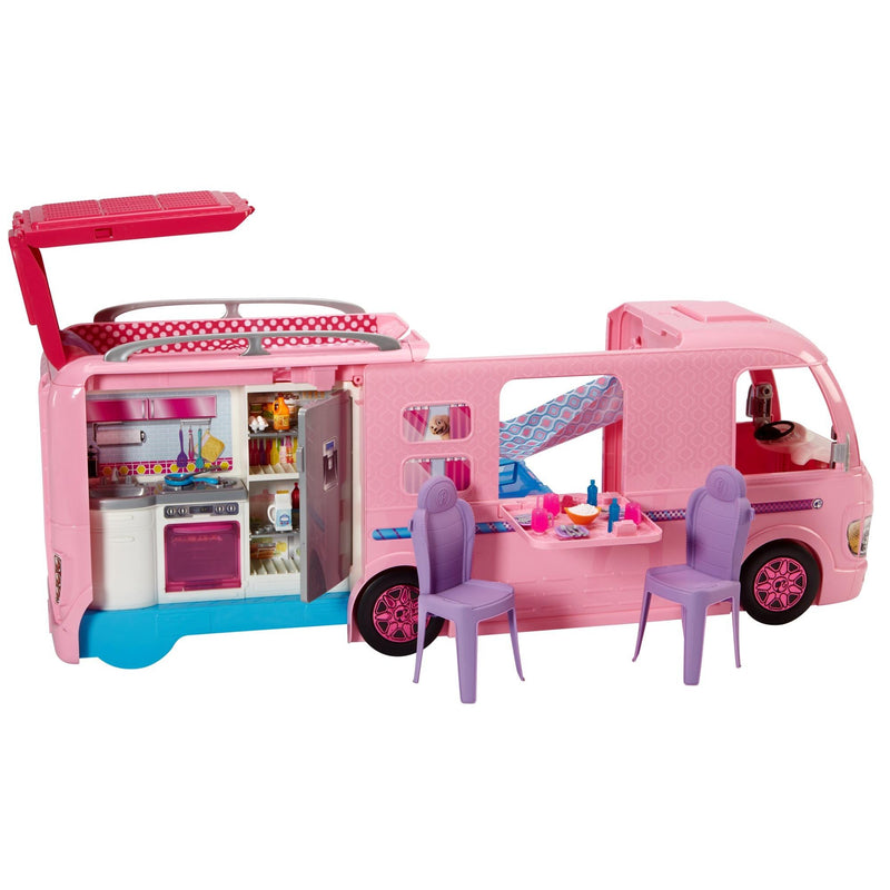 Barbie DreamCamper Adventure Camping Playset Square Imports