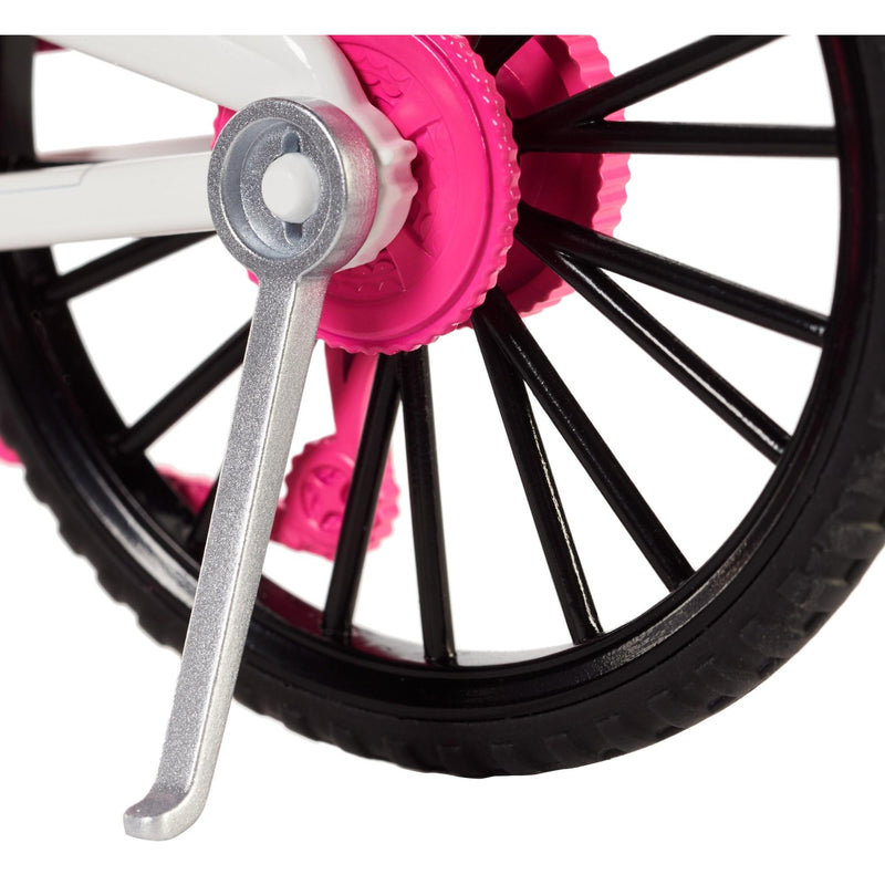 barbie bike and helmet Barbie Mountain Bike with Doll Helmet, Sunglasses & Water Bottle – Square Imports