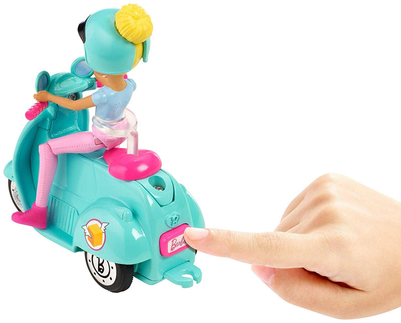 Barbie on the go scooter clearance