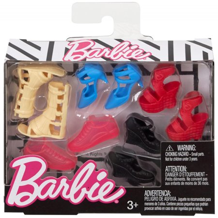 Barbie Shoe Pack, Tall & Curvy