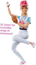 Barbie️ Baseball Player Doll