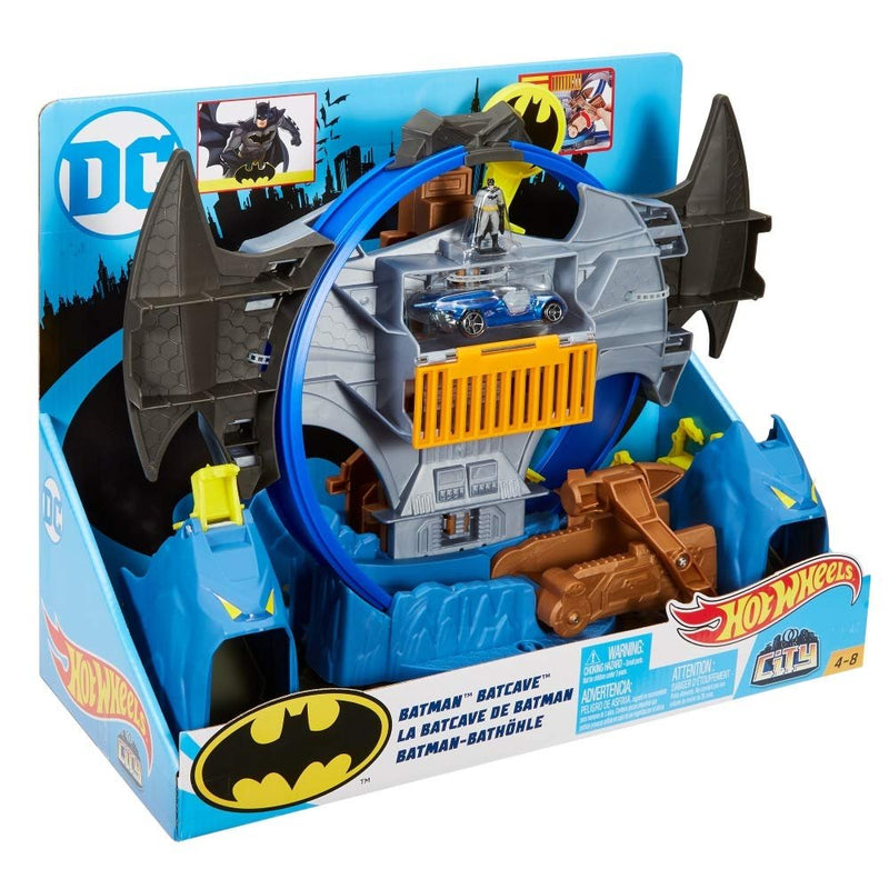 Hot Wheels City Batman Batcave Track Set