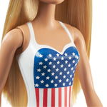 Barbie American Flag Beach Doll