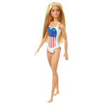 Barbie American Flag Beach Doll