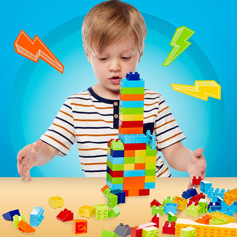 Mega Bloks Open-Ended Play Brick Box for Junior Builders